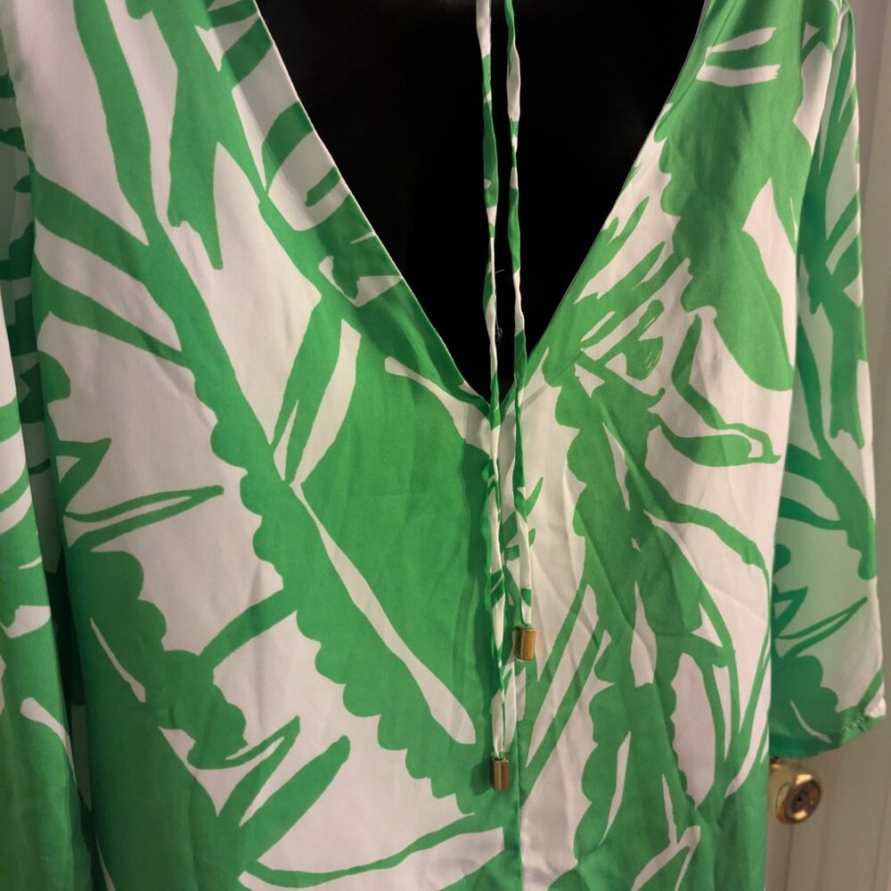 Lilly Pulitzer white and green slip dress - S - Picture 5 of 7